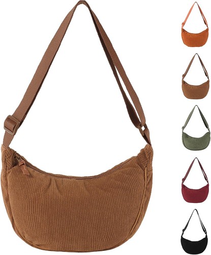 Damen cord crossbody - crossbody, bag