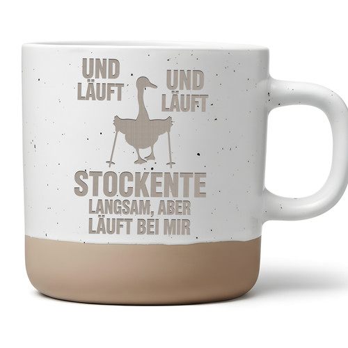 Stockente tasse langsam aber - stockente,