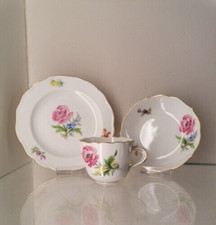 Meissen Mokka Gedeck 3-teilig