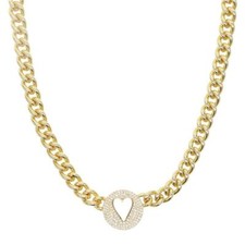 Damen Kette Gold vergoldet