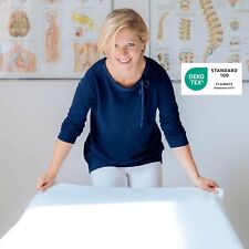 Dr. Güstel Waschfaserlaken SPECIAL® Auflage für Massageliege weiß | OEKO-TEX®