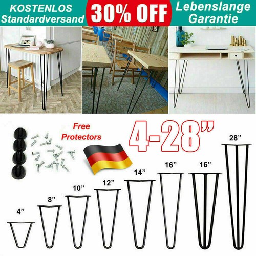 Hairpin legs - 4×,