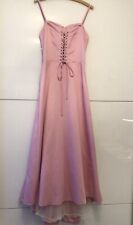 ♥Abendkleid-Steampunk- Gr. 34 - Rosa- Schleppe - gebraucht