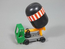 HAFENWELT: Hubwagen (Fahrerhaus grün), schwarze ganze Kapsel!