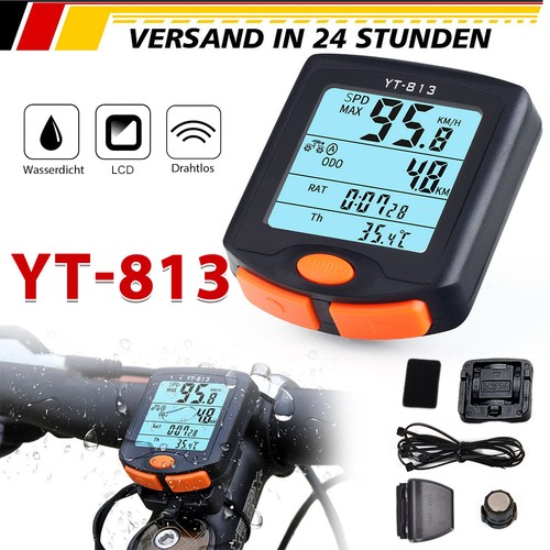 Kabellos fahrradcomputer lcd - kabellos,