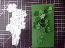 Stanzschablonen, Glücksklee 