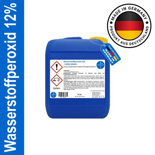 Wasserstoffperoxid food - 12%, -food
