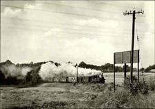 DDR Postkarte EISENBAHN