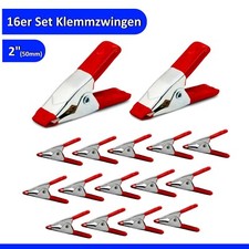 16x Klemmzwingen Leimzwinge