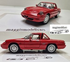 Alfa Romeo Spider Bj 1992 Modellauto aus Sammlung Maßstab 1:18 Jouef Evolution