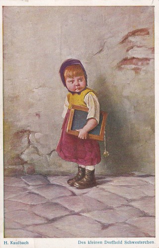 Künstler des kleinen - kÜnstler-ak,