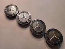 4x Originale Mercedes Benz Nabendeckel A1714000125 Nabenkappen 
