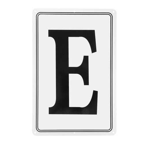 Aluminium buchstabenschild - aluminium,
