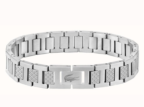Lacoste armband edelstahl - lacoste,