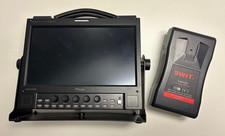 TV Logic  LVM-095W-N2 Vorschau Monitor 9,5" mit SWIT Akku S-8152S Neuwertig