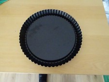 Dr. Oetker Obstkuchenform Ø 24 cm aus Stahl Rund Schwarz Backform Obsttorten Bes