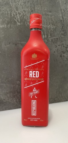 Johnnie walker red - johnnie, label