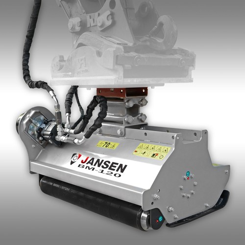 Baggermulcher jansen 120 - baggermulcher,