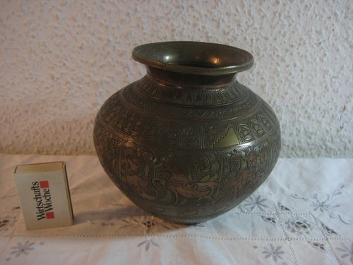Uralter messing topf - uralter,