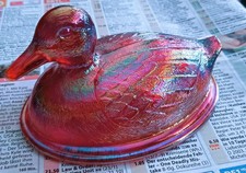 Westmoreland Duck on nest red