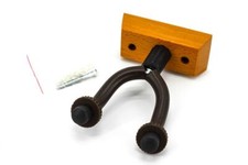 Gitarren-Wandhalter Holz braun