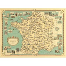 Verfolgungsjagd 1935 Bildkarte