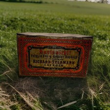 Antik  Blechdose Alt 1900