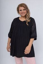 2w paris Tunika Shirt schwarz