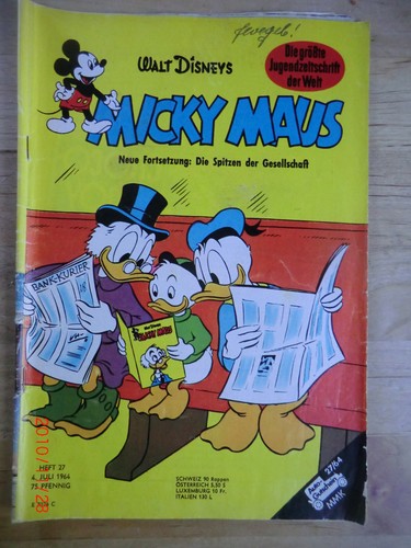 Micky maus 1964 - heft, 27