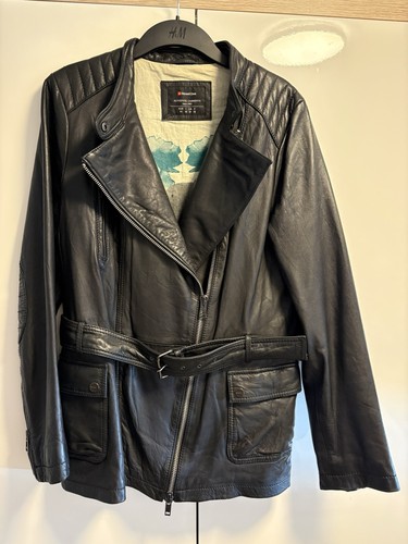 Echt leder bilder jacke - leder, damen