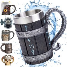 Becher Mittelalter Weinfass