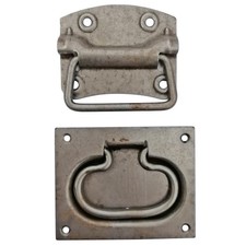 Kistengriff Kiste Beschlag Box Stahl Hängegriff 85mm