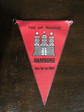 Hamburg  Hummel Hummel alter  Moped Fahrrad  Wimpel