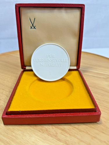Meissen porzellan medaille - meissen,