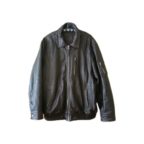 Herren lederjacke braun - herren,