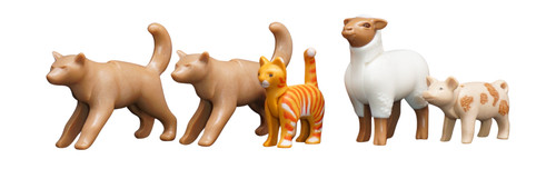 Playmobil hunde katze schaf - playmobil,