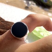 Natürlich Schwarzer Onyx 925