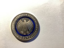 10 Euro Münze Technisches Hilfswerk 2025 bankfrisch Stempelglanz Polymerring 10€