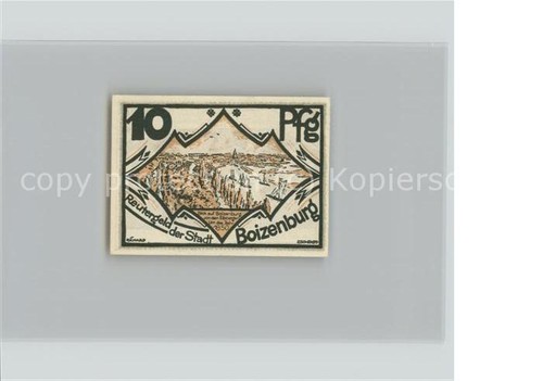Boizenburg pfennig - boizenburg, 10