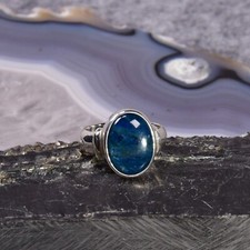 Apatit Ring, 925er Silber