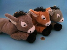 1 Plüschtier Esel 37cm