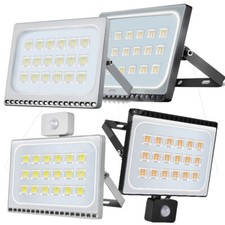 LED Fluter Flutlicht Strahler Scheinwerfer Außenleuchte Wand Lampe 10-500W 
