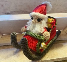 Nikolaus im Schlitten selbst