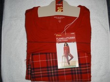 Tchibo Damen Pyjama Gr. M 40 42 Flanell Pyjama Weihnachten