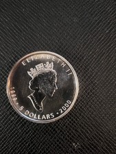 Maple Leaf 2000  Silbermünze 1oz Silber Ag 999,9 Kanada  5 Dollar