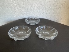 3x Anna Hütte Kristall Glas
