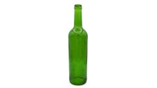 WEINFLASCHE: Bruchglas-Flasche