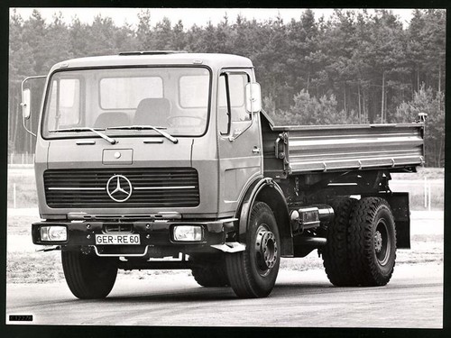 Fotografie lastwagen mercedes - fotografie,
