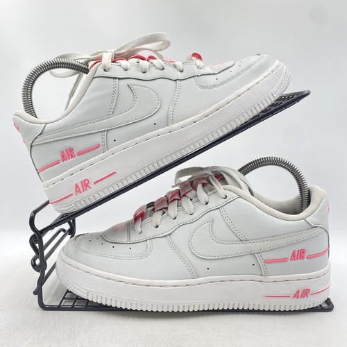 Nike air force low grau - low, rosa