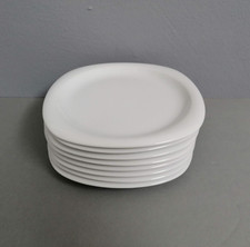 8x Teller Frühstücksteller 20cm - Rosenthal Suomi weiß - Design Timo Sarpaneva